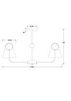 Люстра на штанге Freya FR5382PL-05BS Купить Люстра на штанге Freya FR5382PL-05BS