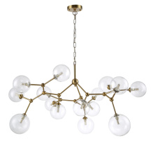 Подвесная люстра Crystal Lux MAXIMO SP15 BRONZE Фото Подвесная люстра Crystal Lux MAXIMO SP15 BRONZE
