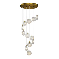 Каскадная люстра Maytoni MOD254PL-12BS Фото Каскадная люстра Maytoni MOD254PL-12BS
