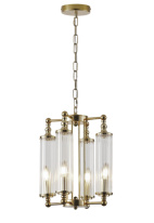 Фото Подвесная люстра Crystal Lux TOMAS SP4 BRASS