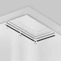 Профиль для шинопроводов Maytoni Technical TRA010MP-212S в интернет магазине Гет Лайт