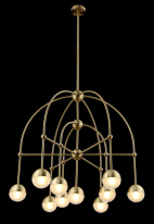 Цена на Люстра на штанге Crystal Lux TRUENA SP-PL6+3+1 BRONZE