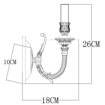 Купить Бра ARTE Lamp A5966AP-1WG