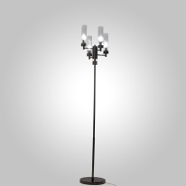 Купить с доставкой по Москве и России Торшер AM Group INDIGO PT4 PEARL BLACK