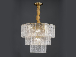 Фото Подвесная люстра Newport 10826+10/С brass