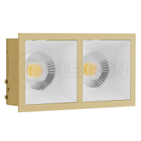 Фото Встраиваемый светильник LeDron RISE KIT 2 Gold/White
