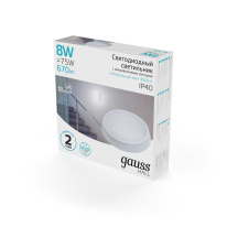 Цена на Офисный светильник Gauss 193411208-S