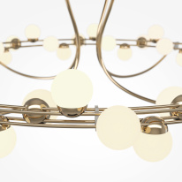 Купить с доставкой по Москве и России Накладная люстра Maytoni MOD081CL-L48G3K