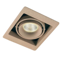 Купить Встраиваемый светильник Donolux DL18615/01WW-SQ Champagne/Black