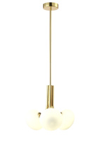 Купить Подвесная люстра Crystal Lux ALICIA SP3 GOLD/WHITE
