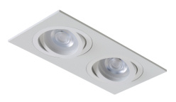 Встраиваемый светильник Crystal Lux CLT 002C2 WH Фото Встраиваемый светильник Crystal Lux CLT 002C2 WH