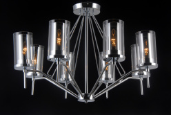 Фото Люстра на штанге Natali Kovaltseva HELSINKI II 81046-8C CHROME