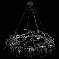 Фото Подвесная люстра LOFT IT 10068/1000 BK