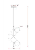 Купить Люстра на штанге Freya FR5199PL-05BS1