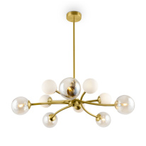 Фото Люстра на штанге Freya FR5116PL-10BS
