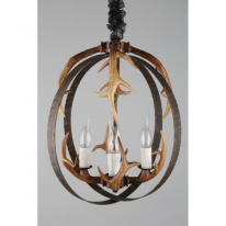 Купить с доставкой по Москве и России Подвесная люстра Omnilux OML-51906-04