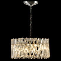 Подвесная люстра Natali Kovaltseva CROWN 81434/6C CHROME в интернет магазине Гет Лайт