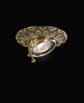 Фото Встраиваемый светильник Reccagni Angelo Spot 1085 Bronzo