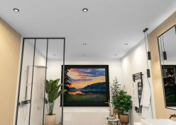 Купить с доставкой по Москве и России Влагозащищенный светильник Denkirs DK3016-BK