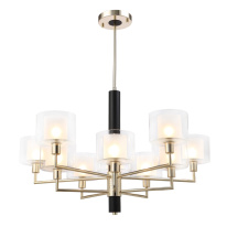 Купить Люстра на штанге Crystal Lux MAESTRO SP-PL5+5 GOLD