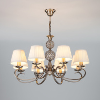 Цена на Подвесная люстра Eurosvet 60089/8 античная бронза