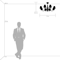 Купить Люстра на штанге Lightstar 814097