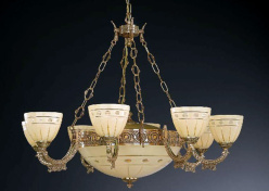 Фото Подвесная люстра Reccagni Angelo L 7154/8+3