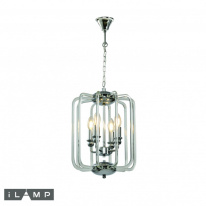 Подвесная люстра iLamp P2481-4 CR Фото Подвесная люстра iLamp P2481-4 CR