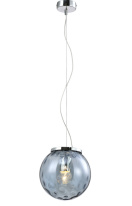 Цена на Подвесной светильник Crystal Lux MAYO SP1 D200 CHROME/BLUE