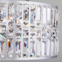 Купить Подвесная люстра Eurosvet 10116/5 хром/прозрачный хрусталь Strotskis