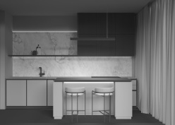 Купить с доставкой по Москве и России Линейный светильник Maytoni Technical P051PL-L40B4K