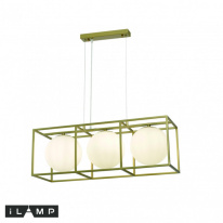 Подвесная люстра iLamp P2484-3 GD Фото Подвесная люстра iLamp P2484-3 GD
