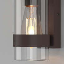 Купить Светильник настенный Elektrostandard Falcon темно-коричневый (35167/D)