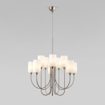 Фото Подвесная люстра Eurosvet 60164/10 никель