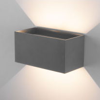 Фото Светильник настенный Elektrostandard WINNER DOUBLE LED серый (35137/W)