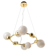 Фото Подвесная люстра Crystal Lux SALVADORE SP6H GOLD