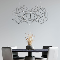 Купить Подвесная люстра Eurosvet 90169/5 черный жемчуг