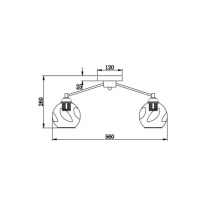 Накладная люстра Vele Luce VL1882L05 в интернет магазине Гет Лайт