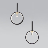 Купить с доставкой по Москве и России Подвесной светильник Eurosvet 90249/3 черный