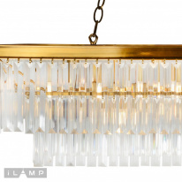 Каскадная люстра iLamp 8945-6A GLD в интернет магазине Гет Лайт