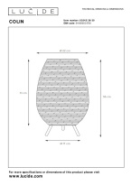 Купить Настольная лампа LUCIDE 03543/36/30