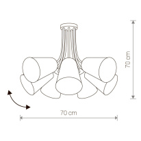 Купить Люстра на штанге Nowodvorski 9276