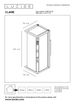 Купить с доставкой по Москве и России Светильник настенный LUCIDE 27883/02/30