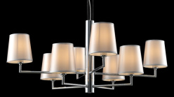 Купить Подвесная люстра Crystal Lux AZUL SP8 CHROME