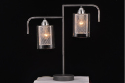 Фото Настольная лампа Natali Kovaltseva 75066/2T STAIN SILVER