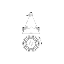 Купить с доставкой по Москве и России Подвесная люстра Vele Luce VL3294P08