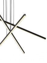 Подвесная люстра Natali Kovaltseva LED LAMPS 81103/3C BLACK в интернет магазине Гет Лайт