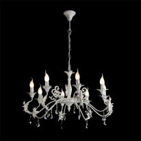 Подвесная люстра ARTE Lamp A5349LM-8WH Купить с доставкой по Москве и России Подвесная люстра ARTE Lamp A5349LM-8WH