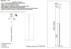 Подвесной светильник Crystal Lux CLT 035C700 WH Купить Подвесной светильник Crystal Lux CLT 035C700 WH