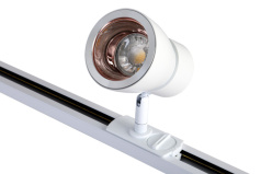 Фото Светильник на шине Crystal Lux CLT 0.31 009 WH-GO